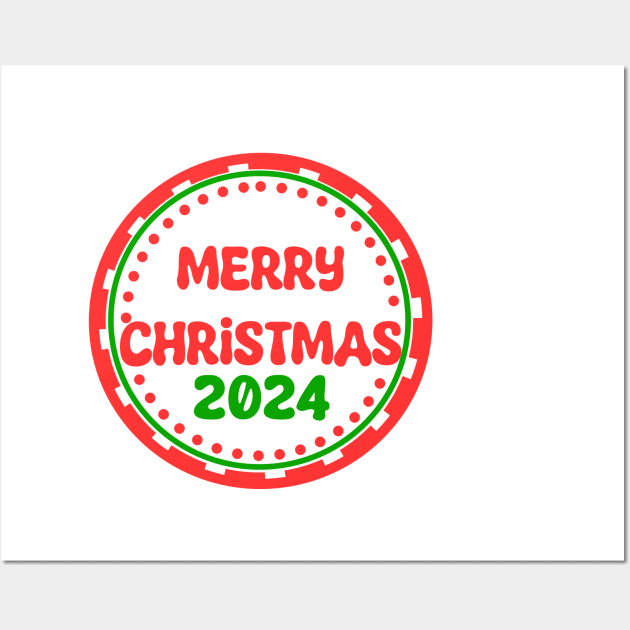 Merry Christmas 2024 TOP SELLING Wall Art by Design Knight